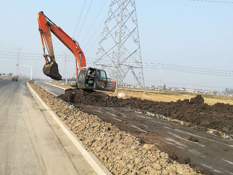 屏淮北路绿化土方工程