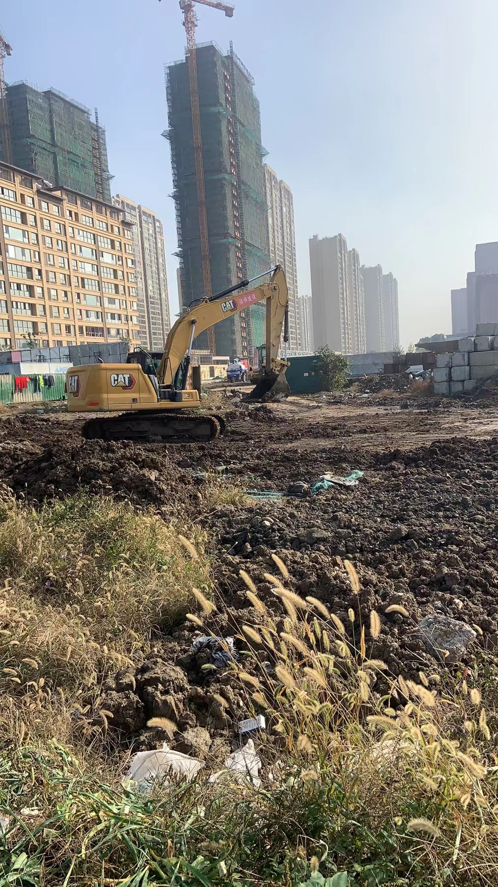 高邮盐河之心项目A2地块土（石）方挖运、回填工程
